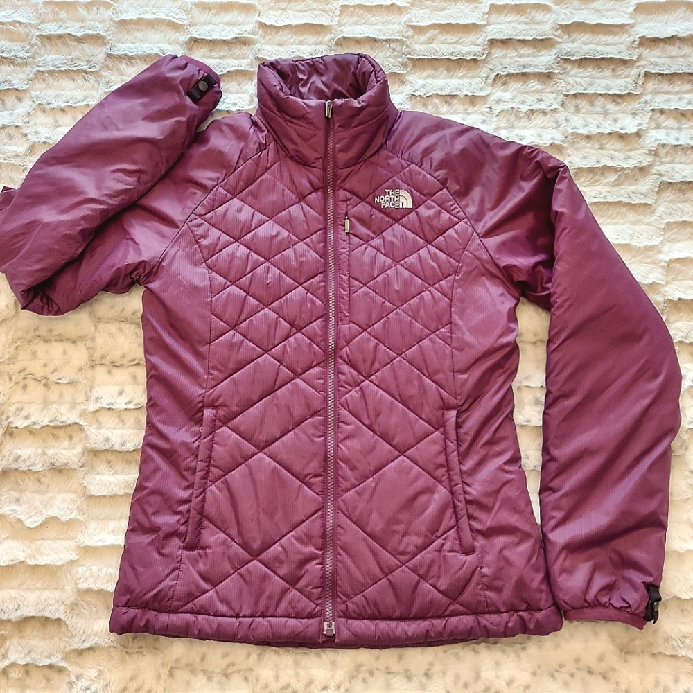 Women's Purple The North Face Redpoint Jacket Primaloft Eco Insulation S Vegan